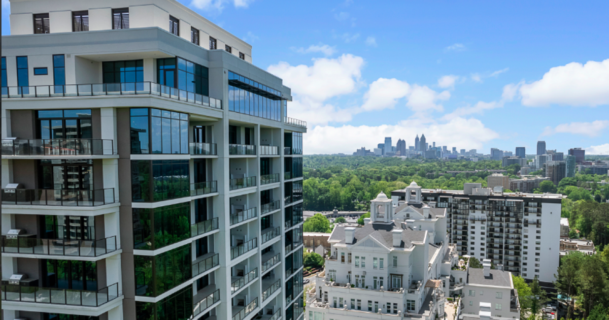 Luxe Peachtree tower down to last six unsold condos, but sales slowing